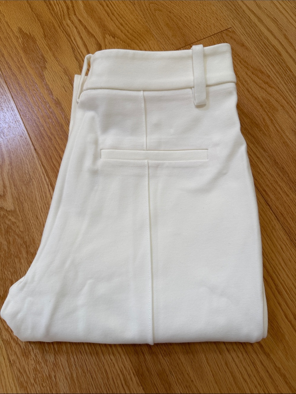 New! Frame SZ 2, cream The Reboot Crop Trousers. - Picture 12 of 13